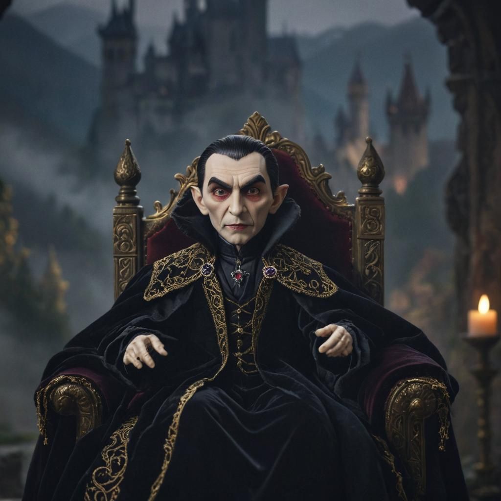 Dracula the Vampire King Doll