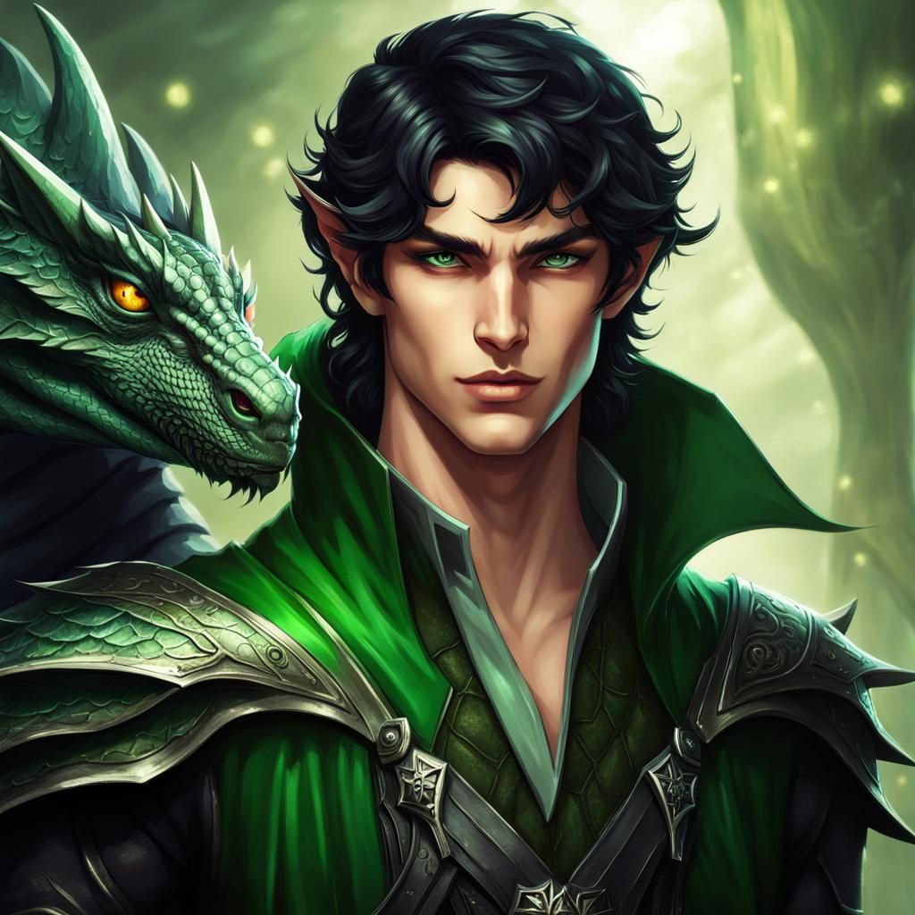 Stellebor, wood elf warlock