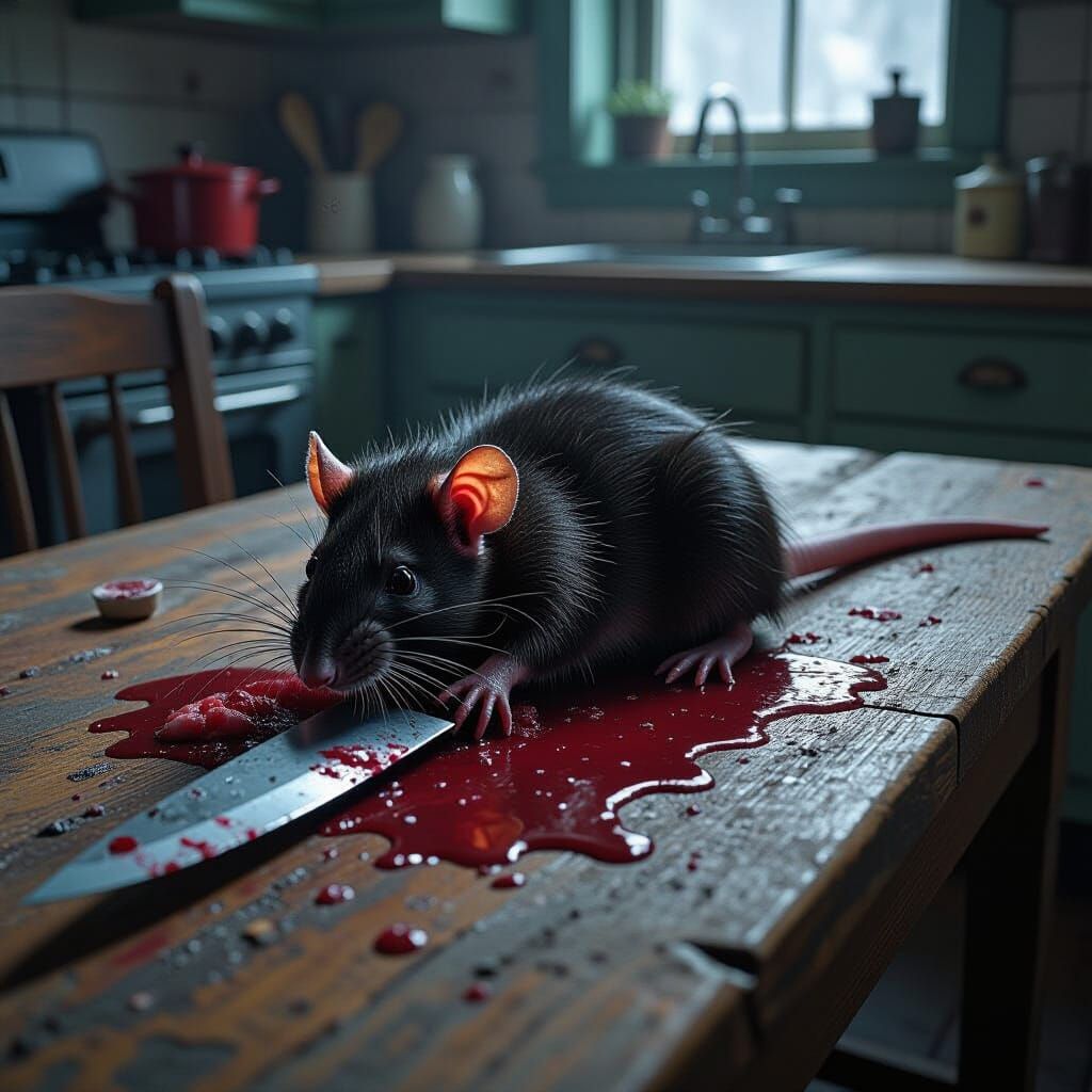 Dead Rat Butchery: A Dark Fantasy Concept