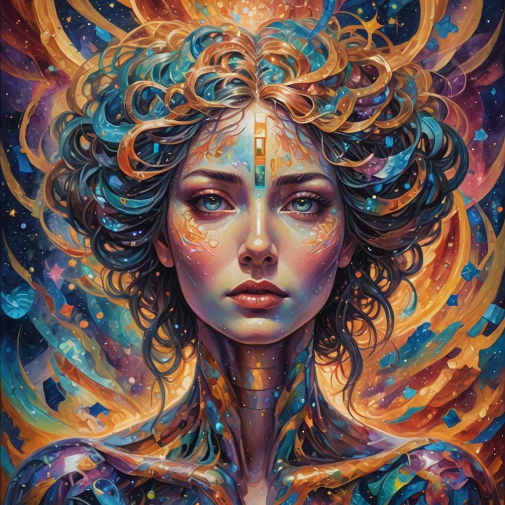 Holographic Illustration: The Flaw of Certainty