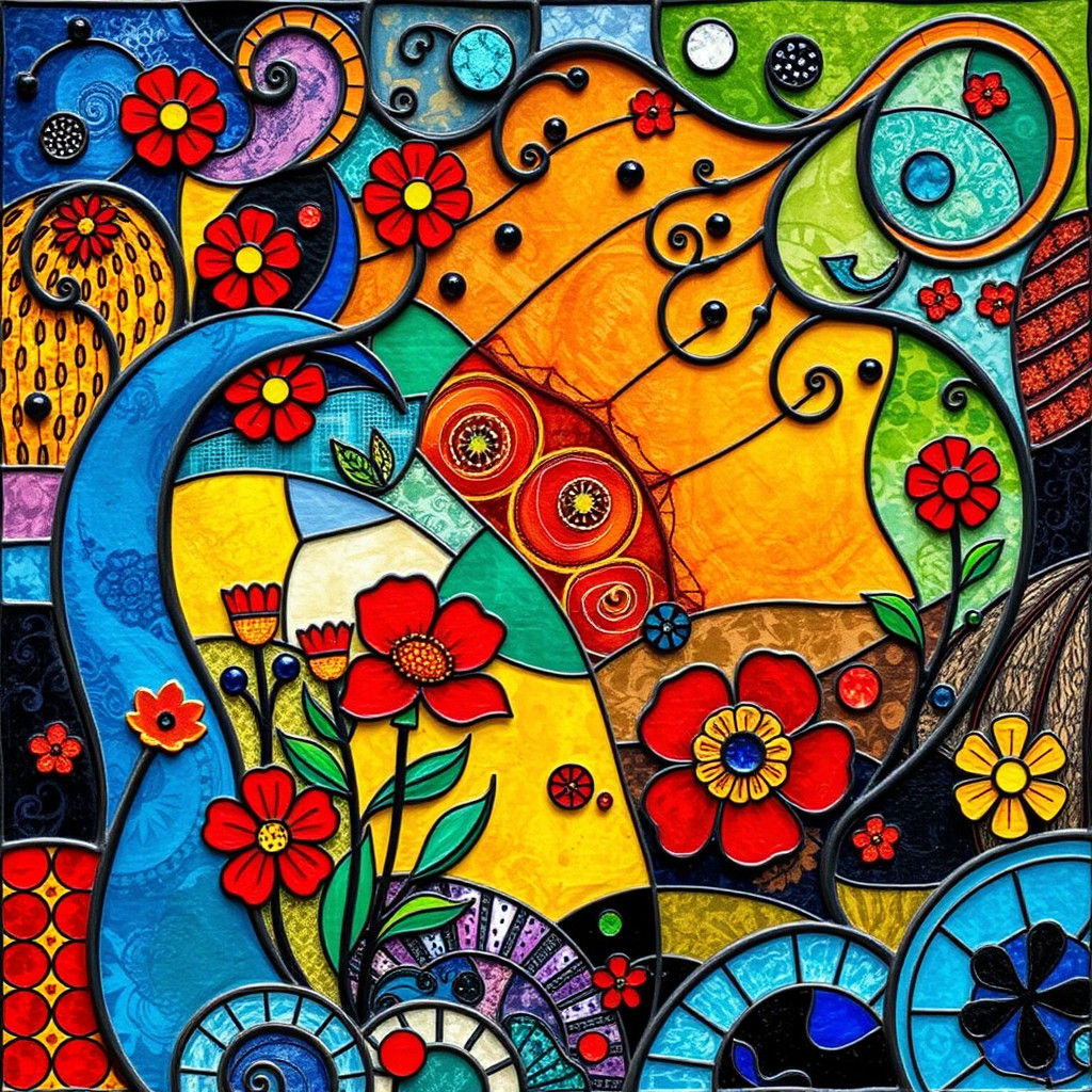 Majori art,ukrain8an folk art,patchwork