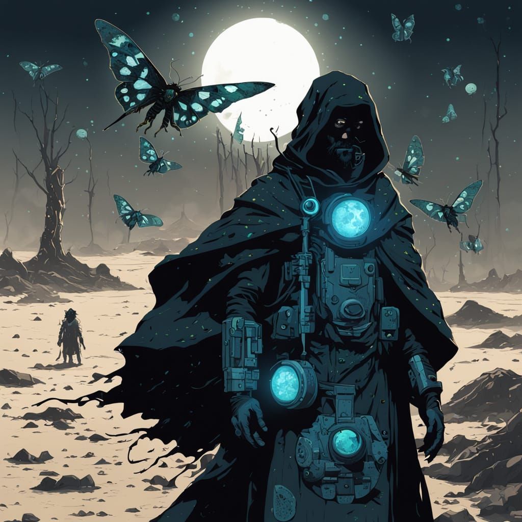 Post-Apocalyptic Prophet in Nuclear Wasteland