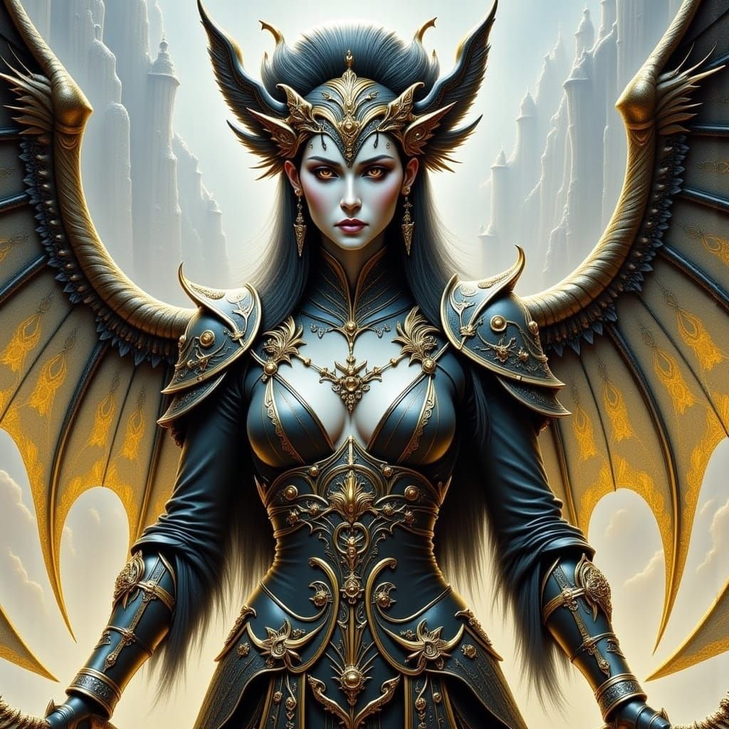 Angels and Demons: A Visual Contrast