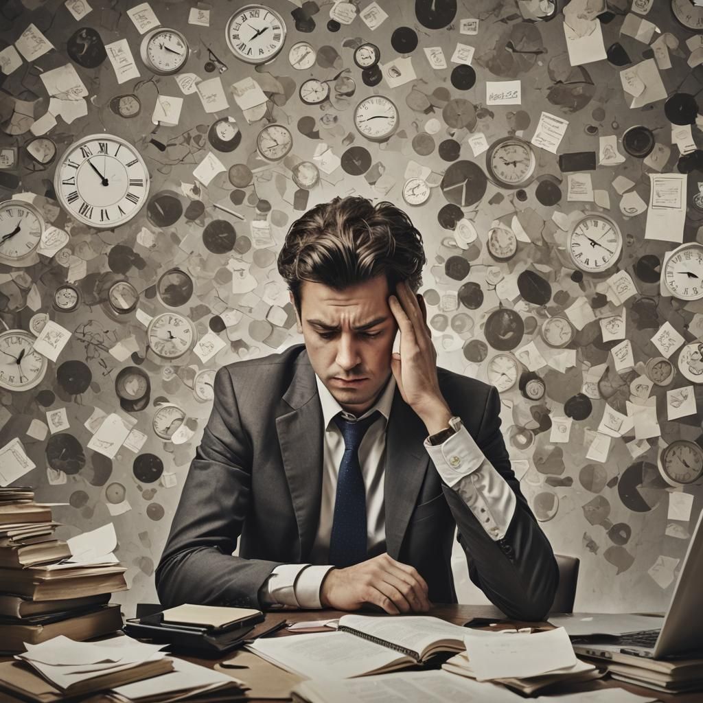 Overworked minds might become fatigued, leading to a decreas...