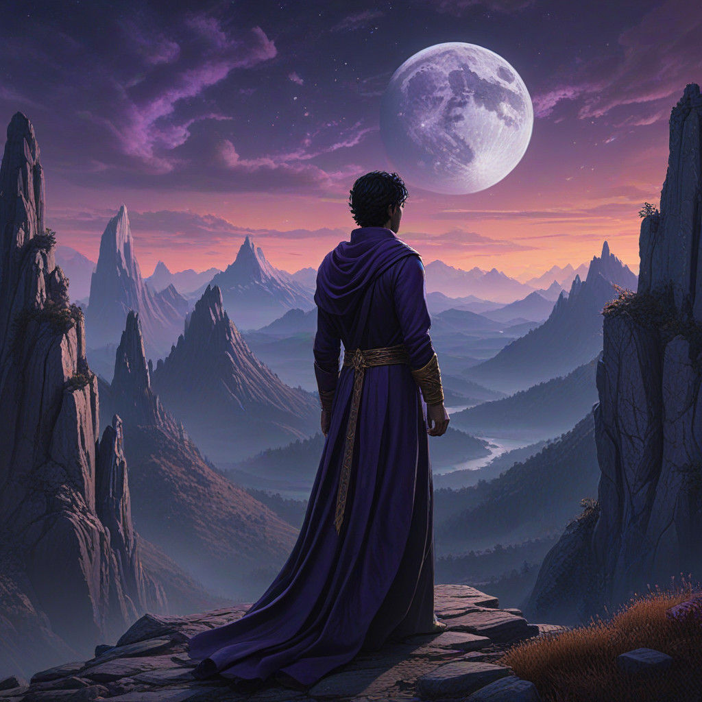 Ethereal Fae in Mystic Landscape