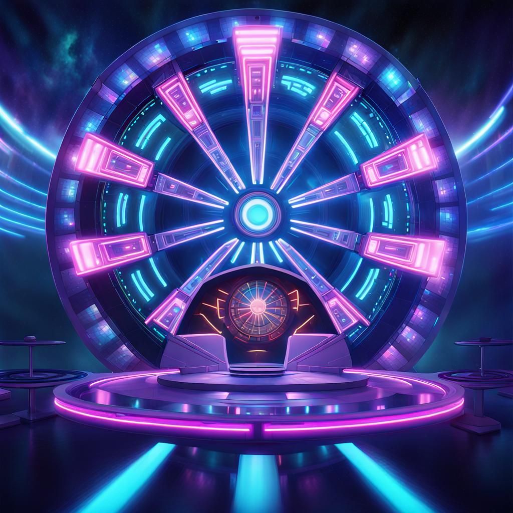 Neon Spin: Future Fortune Frenzy