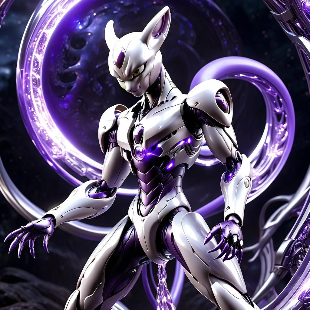 Pokémon Mewtwo as Transformer