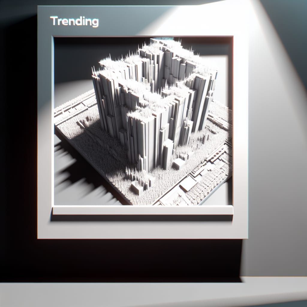Realistic 3D Model with Advanced Shading Techniques