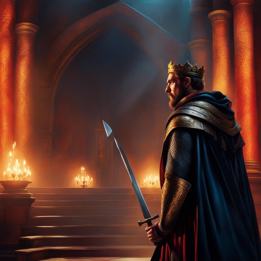 Macbeth's Choice: A Hyperrealistic Crossroads of Fate