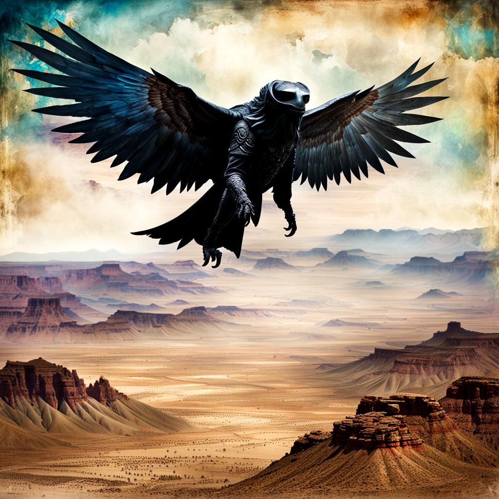 Mysterious Desert Cryptid Soars High