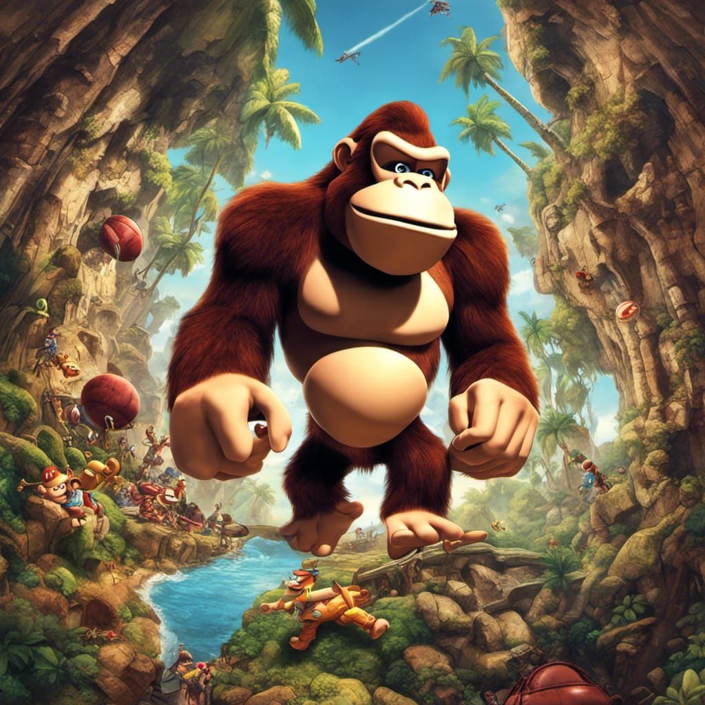 Planet of Donkey Kong: An AI Vision