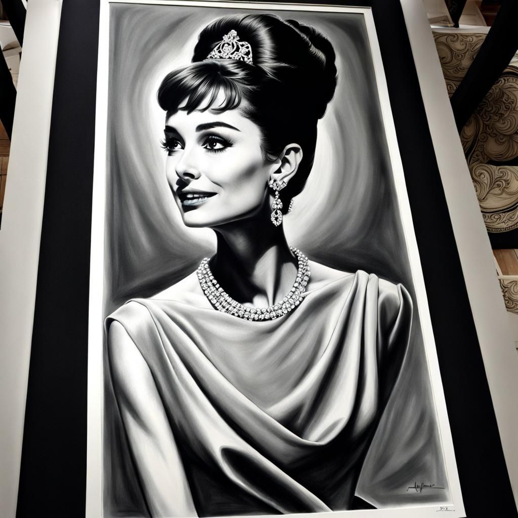 Actress Audrey Hepburn