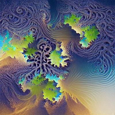 Intricate Fractal Geometry in Abstract Design