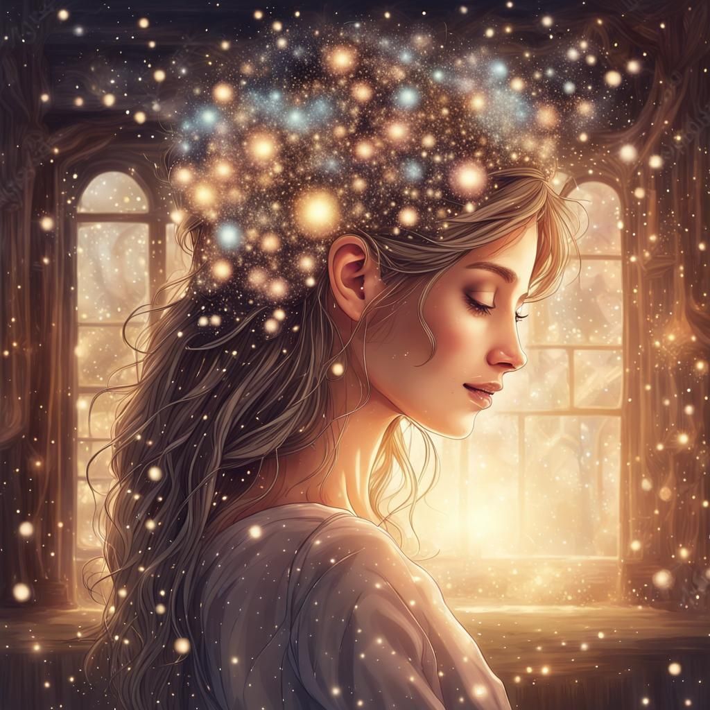 Head full of knowledges.