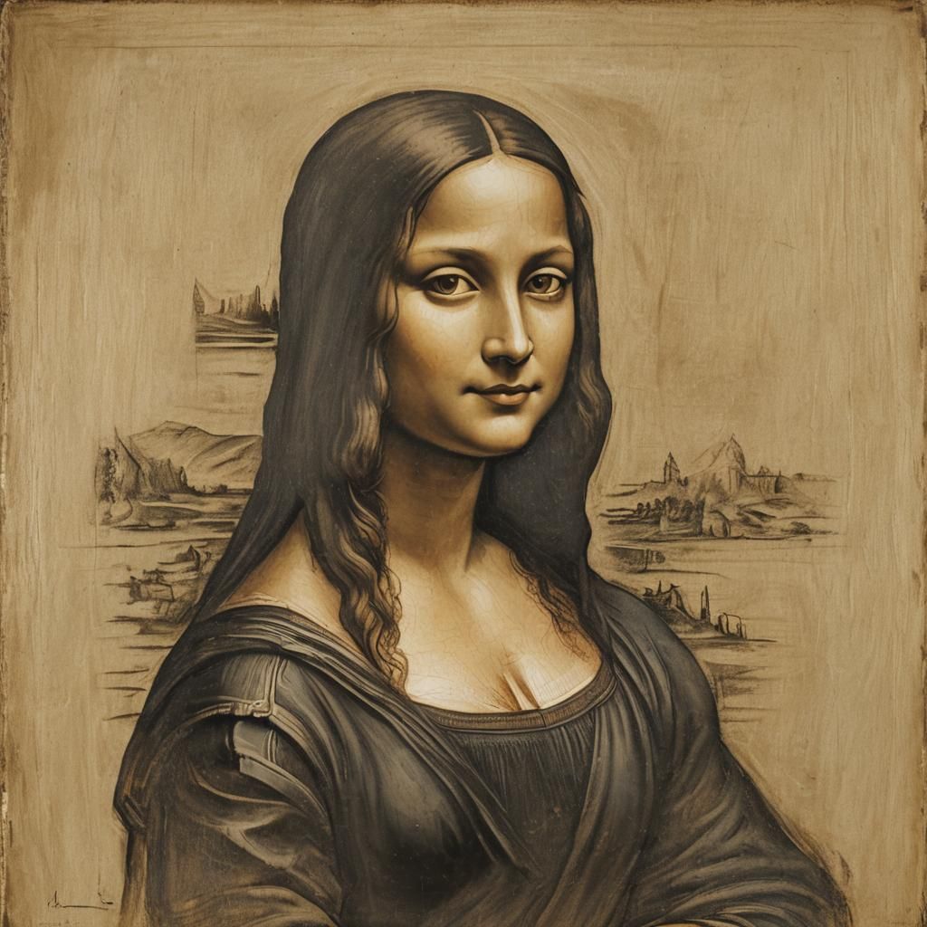 Mona Lisa Reproduction: Classic Renaissance Portrait