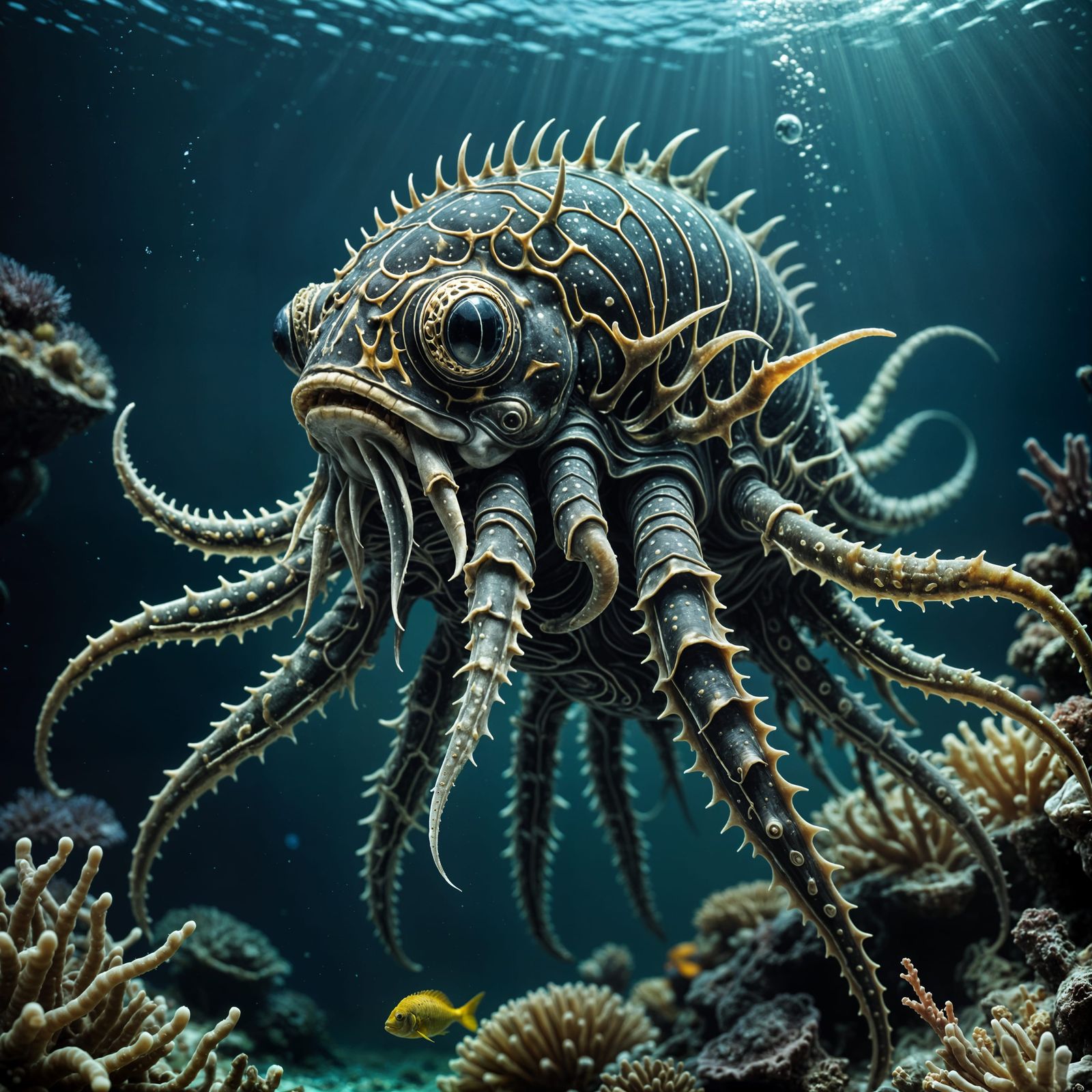 Hyperrealistic Deep Sea Creatures in HDR