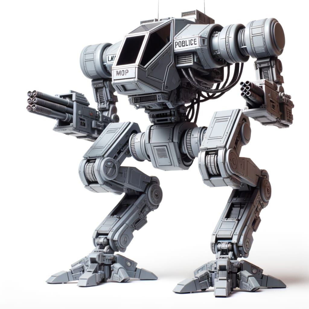 ED-209 from RoboCop: A Mechanical Enforcer