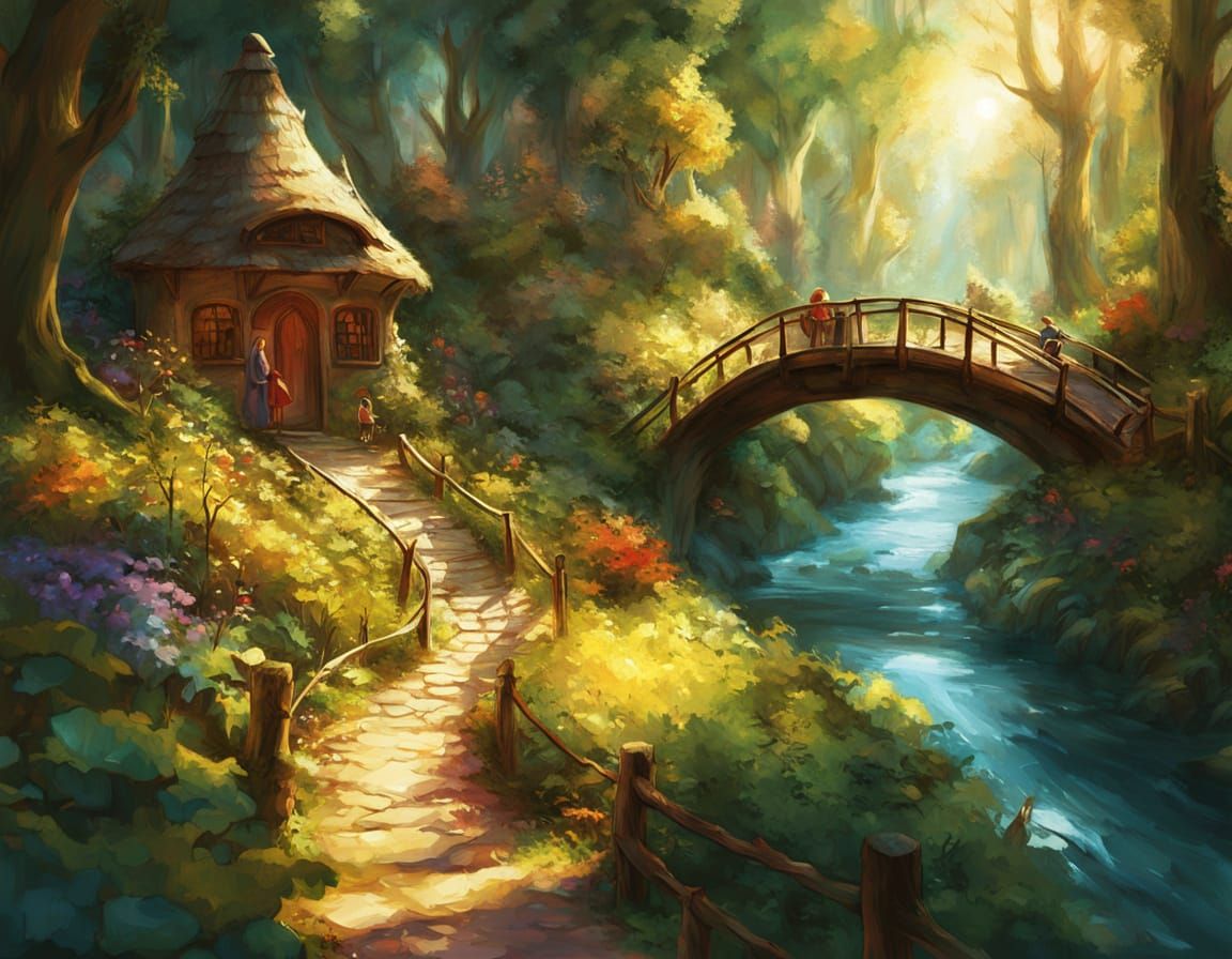 Fantastical Miniature Village Inspired by Bruegel