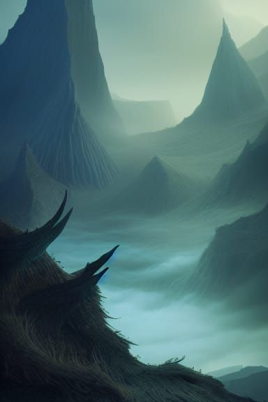 Glass Hljóðdreki: A Wind-Shaped Fantasy Animal