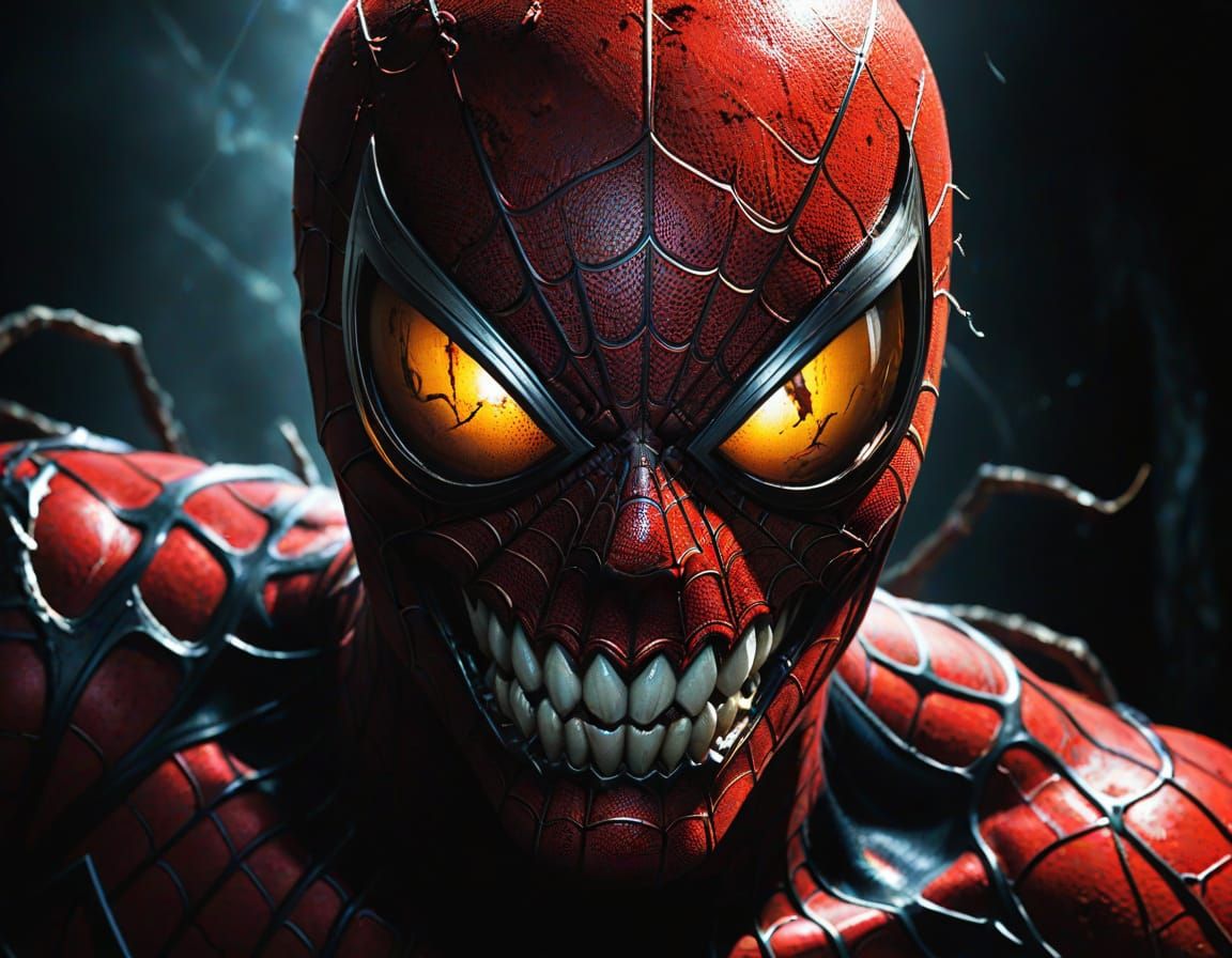 Spiderman's Macabre Transformation in Cinematic Horror
