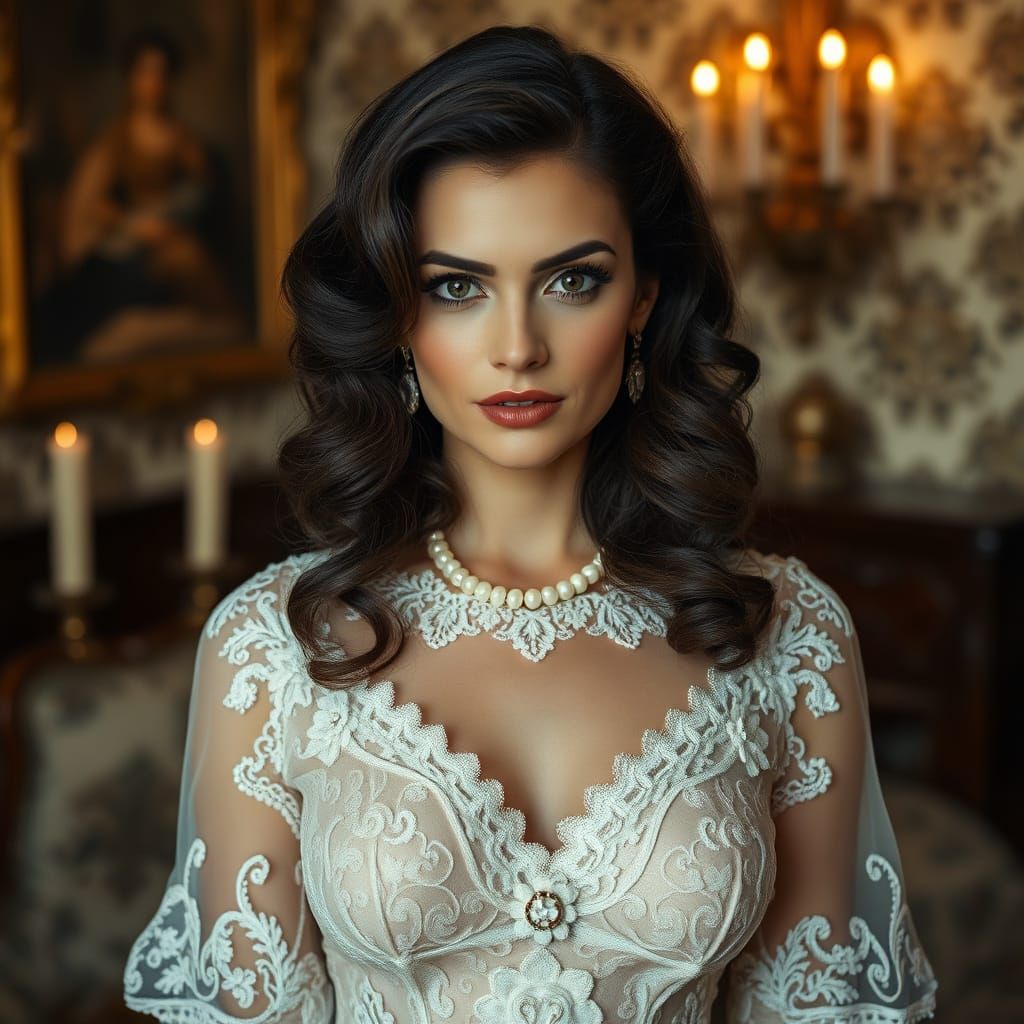 Timeless Elegance Meets Unbridled Confidence in a Luxurious ...