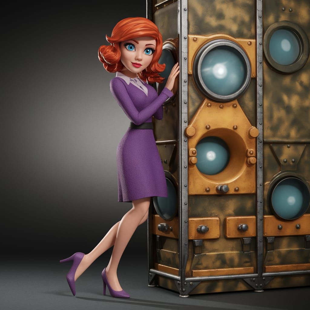 Red-Haired Spy Disguised at Movie Studio