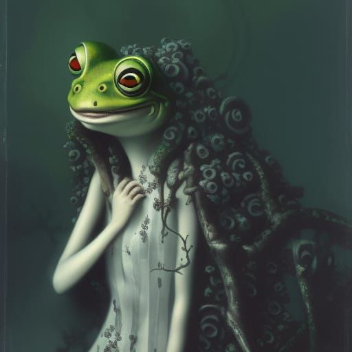 Lady frog I