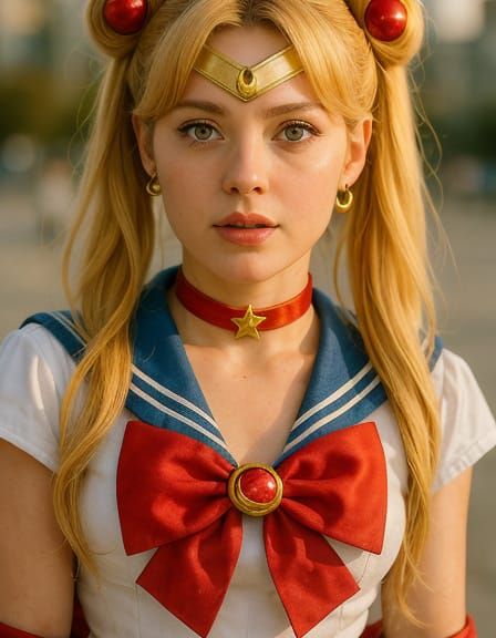 Anime Magical Girl Inspired by Sailor Moon