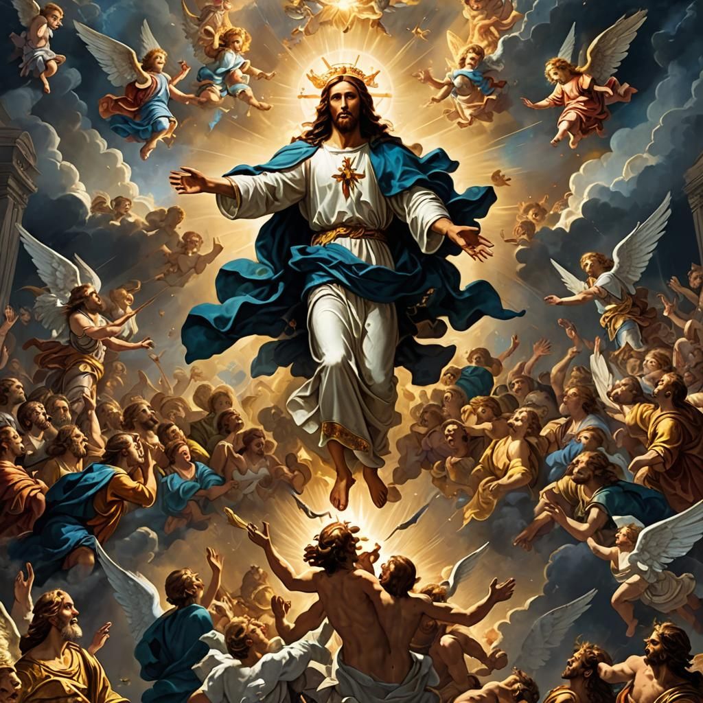 Divine Descent in Apocalyptic Splendor