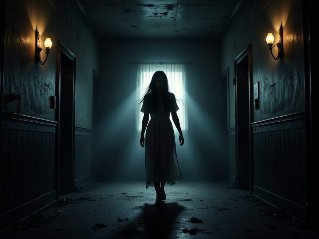 Alice in Wonderland Asylum Scene in Oil