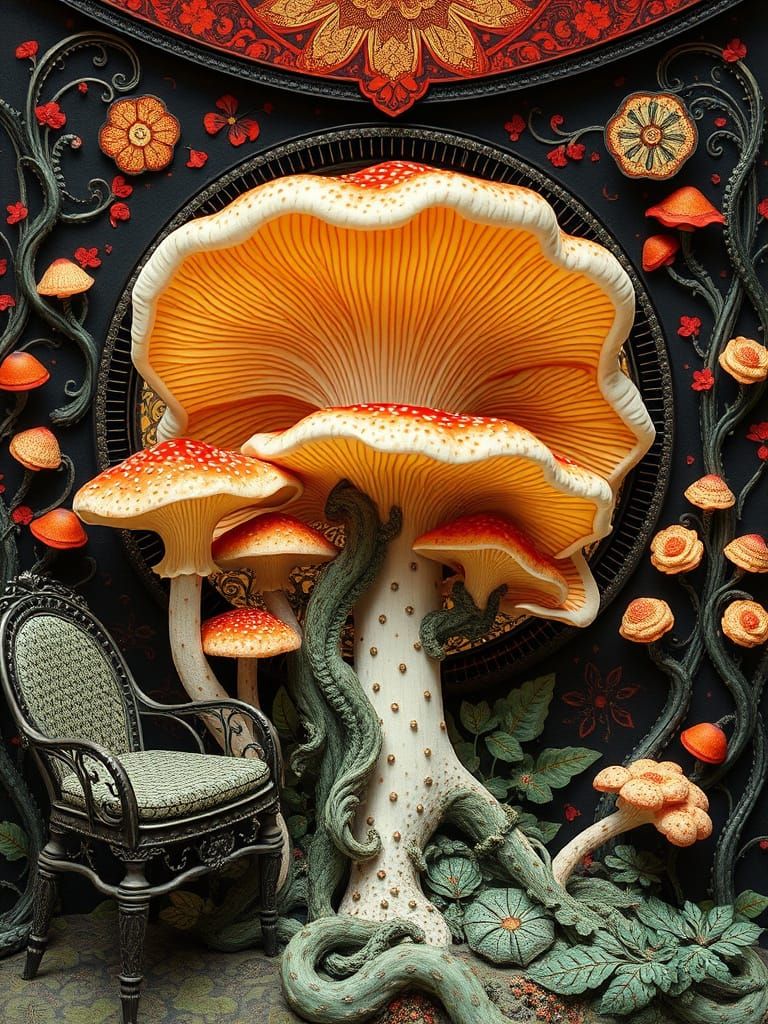 Architextual Dreamscape Steamnouveau Fornasetti