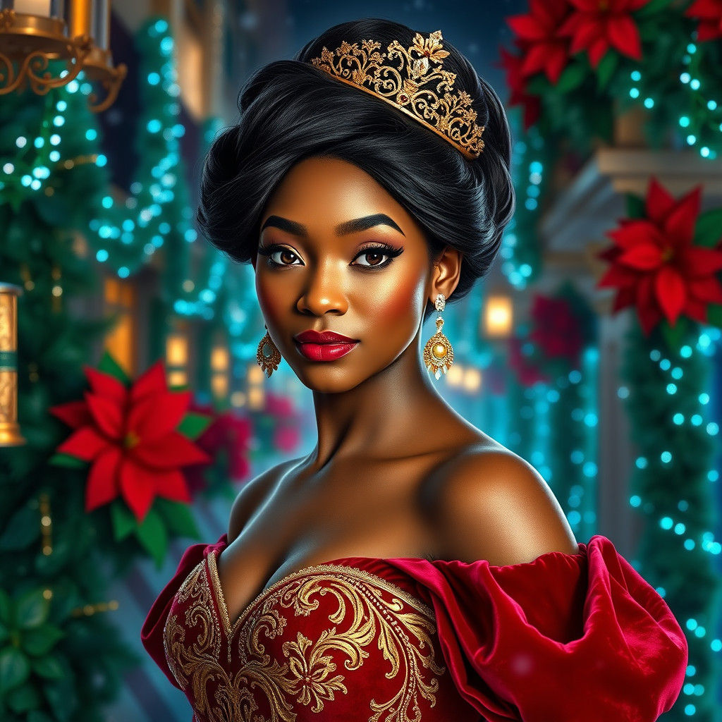 Princess Tiana's Christmas in New Orleans, 8k