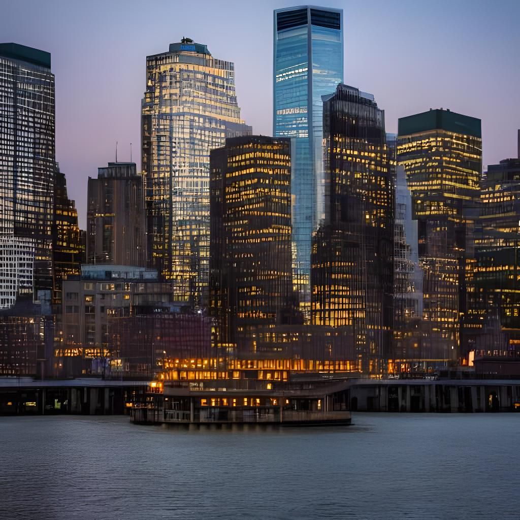 Lower Manhattan at Dusk: Professional Photography