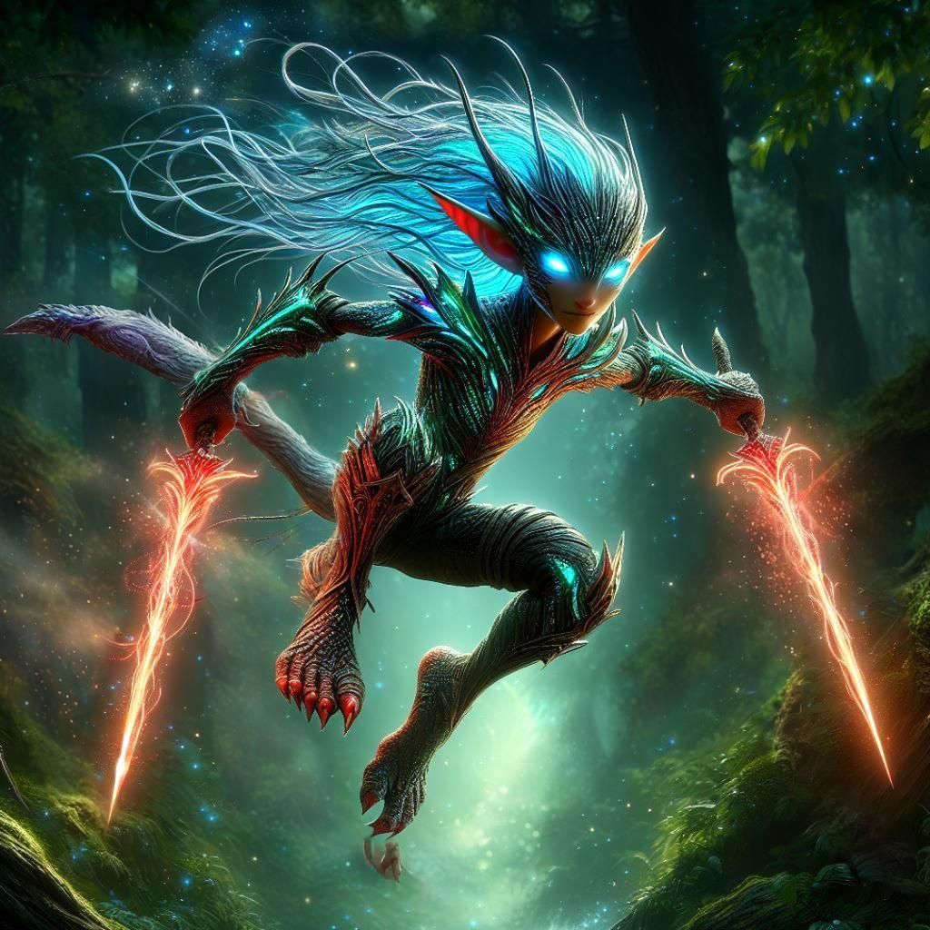 Magical Glitter Mist Energy Aura