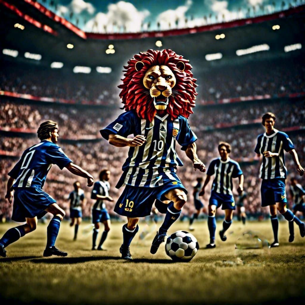 And Leo Messi Takes the Field