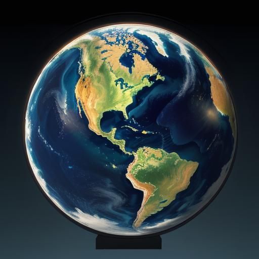 Focused Social Media Work in Digital Pastel Art