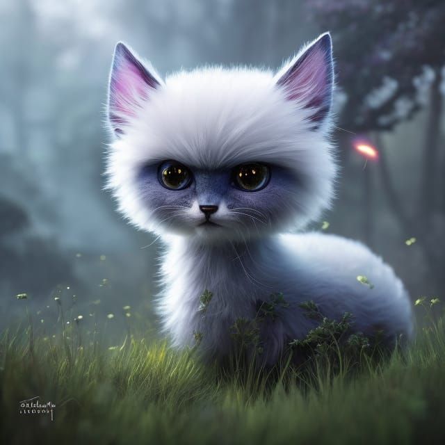 Filigree Gremlin in Overgrown Faerie Circle