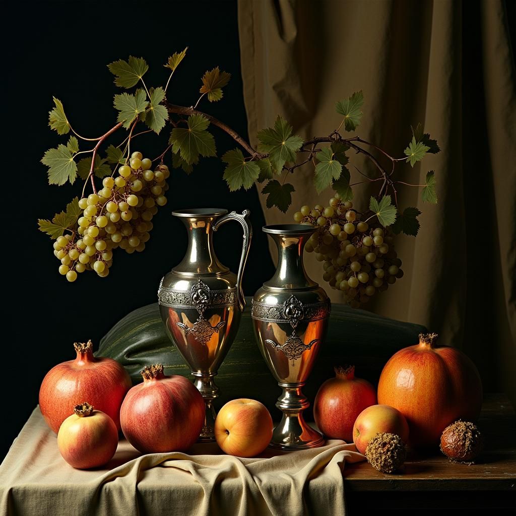 17th Century Dutch Still Life with Fruit