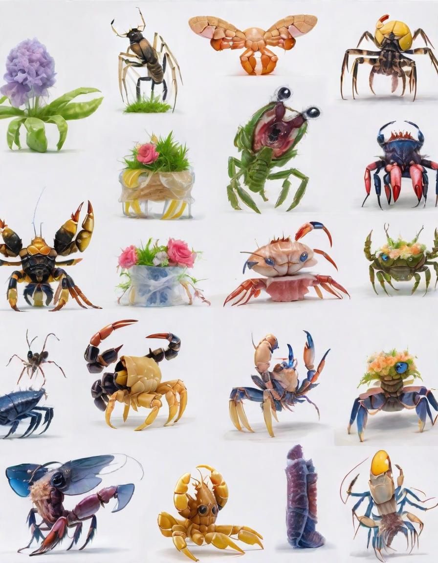 Horrific Hybrid Creature in Cronenberg Style