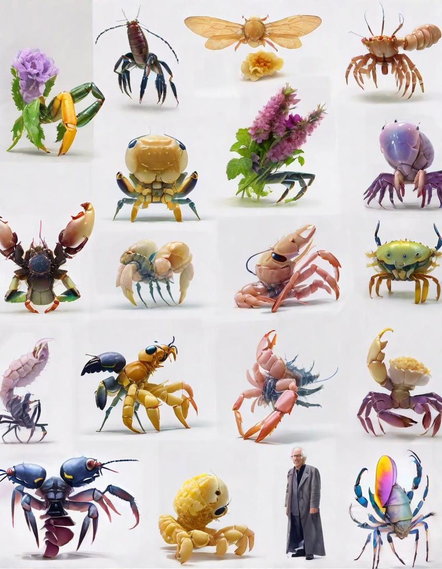 Horrific Hybrid Creature in Cronenberg Style