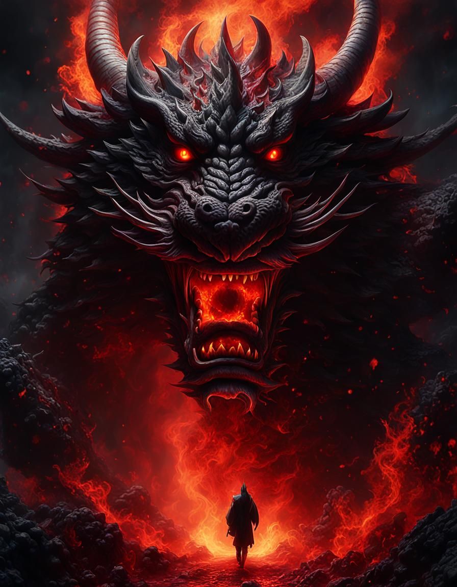 Epic 3D Render of Hell's Entrance