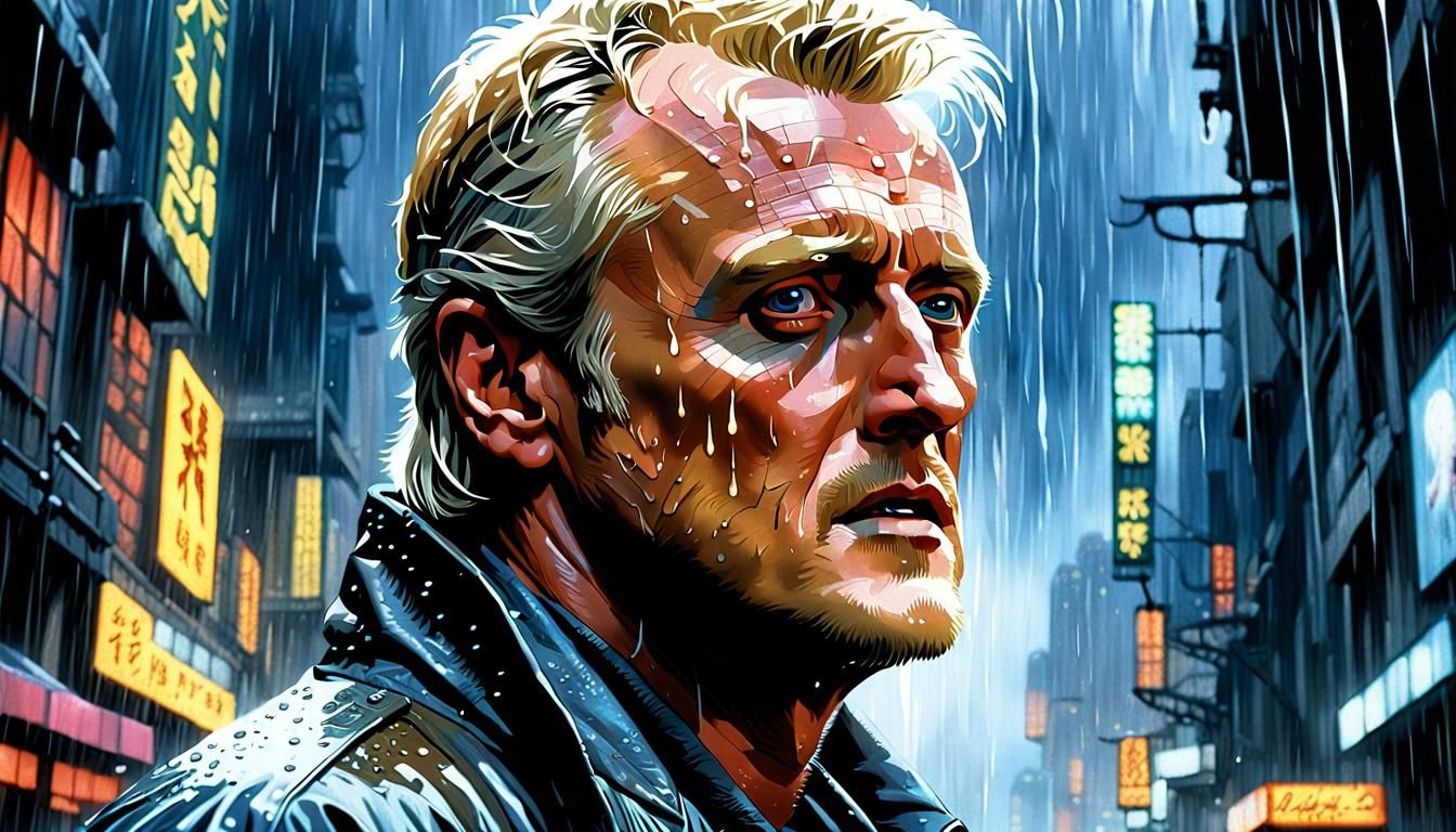 Blade Runner's Roy Batty: Tears in Rain Scene