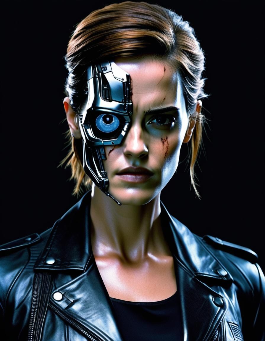 Emma Watson as Terminator Cyborg