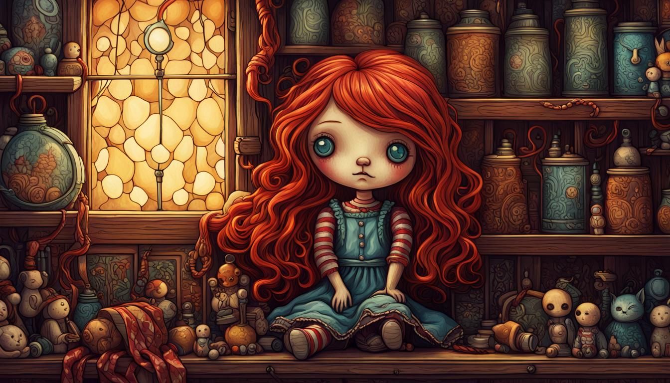 Bild 16:9 The sad girl   6