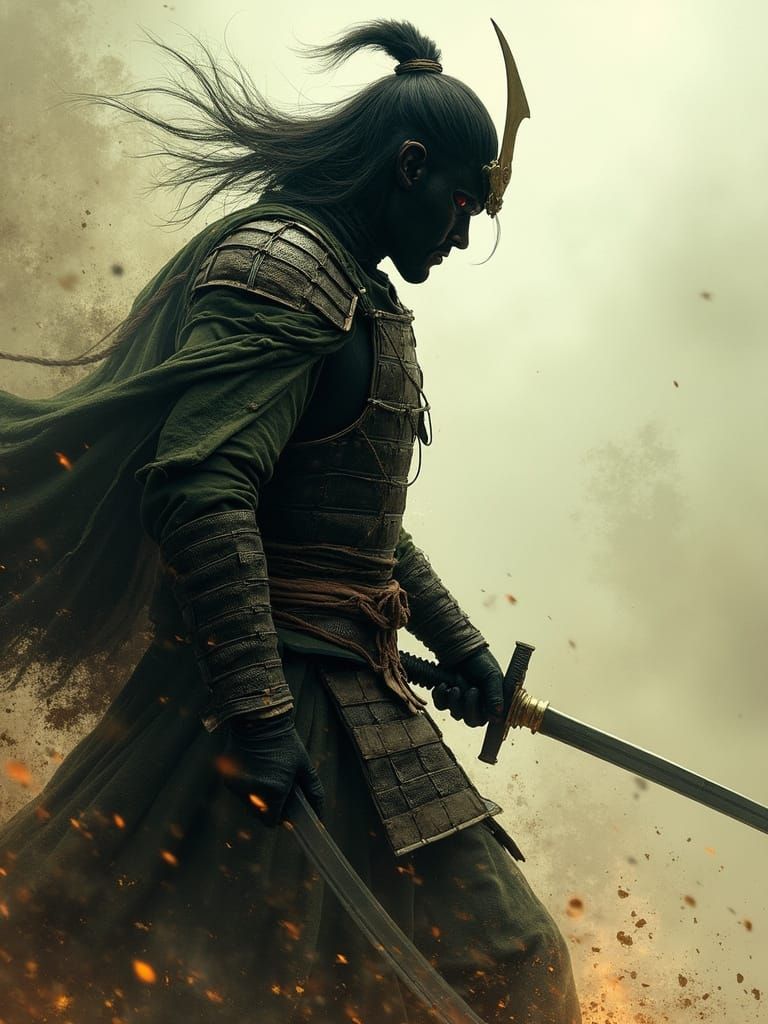 Over-Caffeinated Samurai: A Blur of Jittery Precision