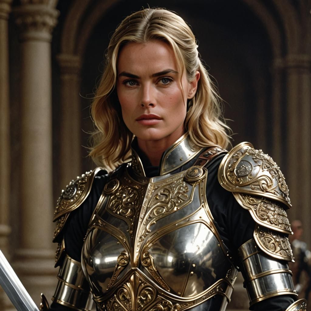 Young Lady with severe looks...