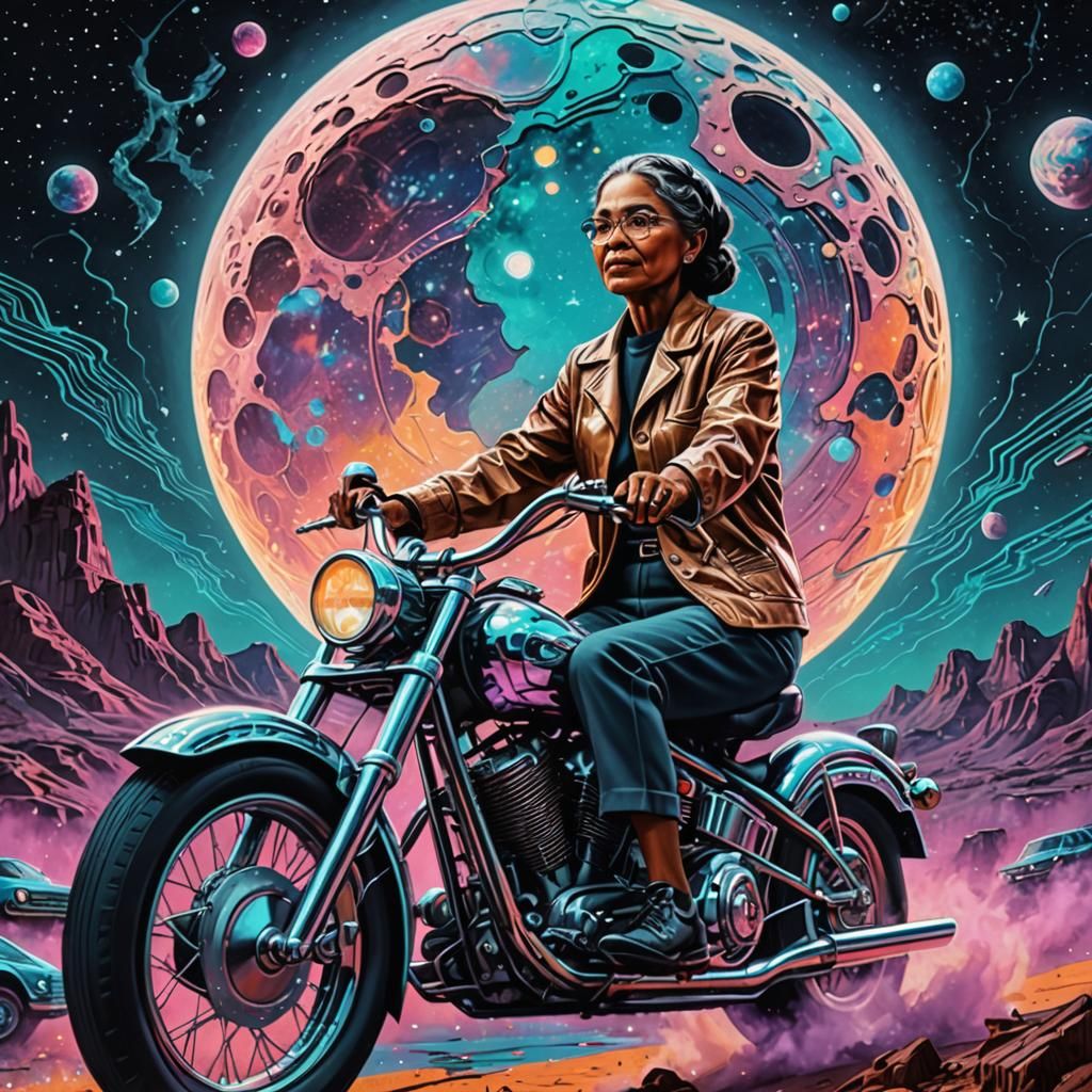 Rosa Parks Exploring Another World