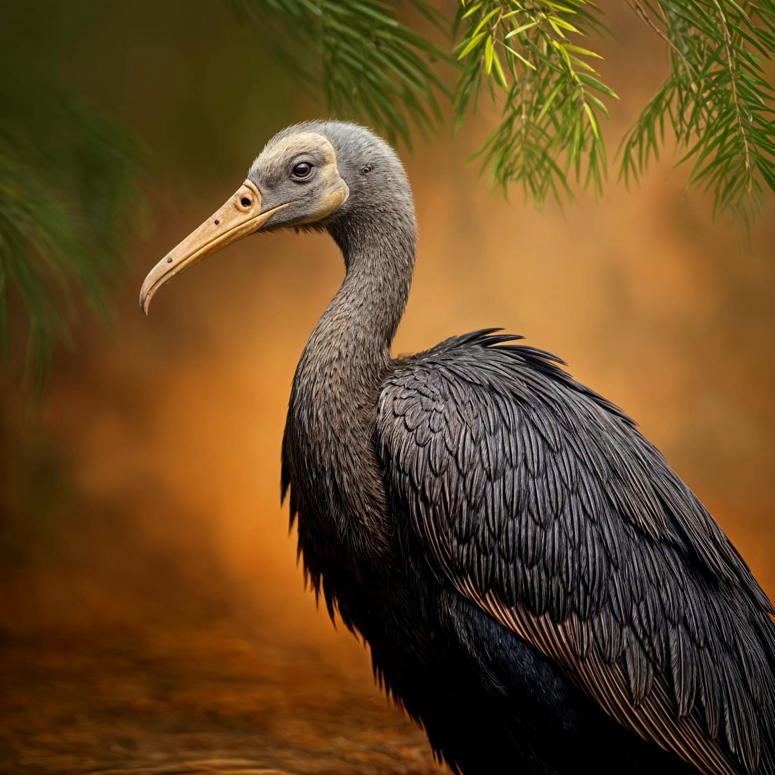 Australian Dodo Portrait in Photorealistic Style