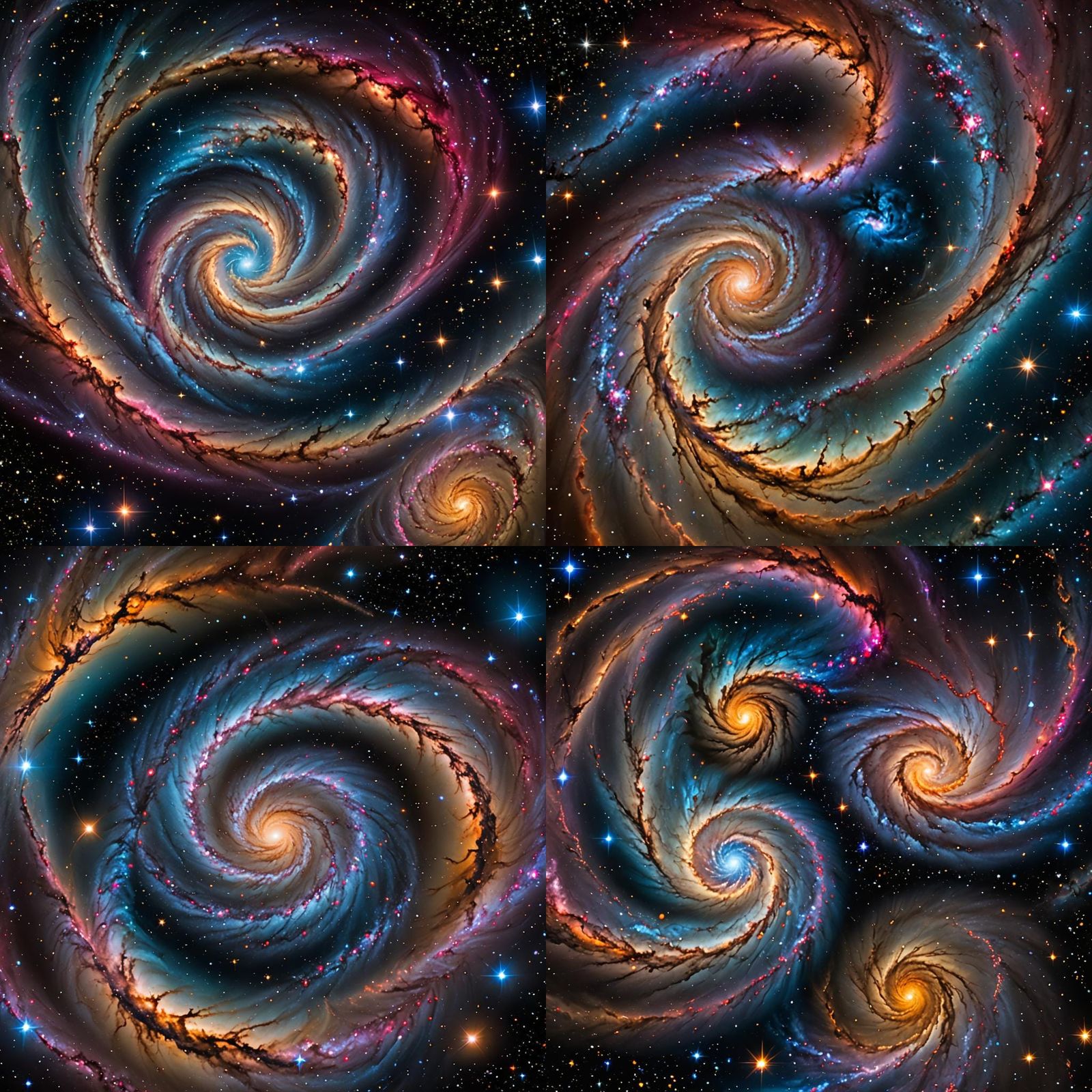 Breathtaking Cosmic Tapestry of Distant Galaxies