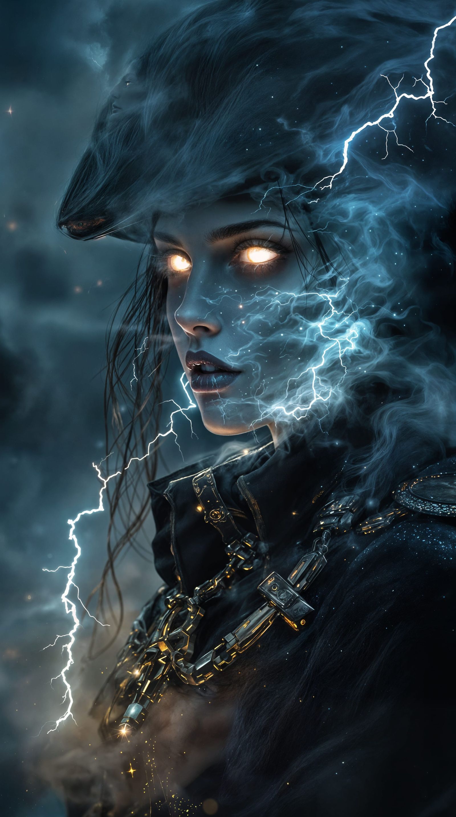 Ethereal Pirate Captain of the Norwegian Fjords